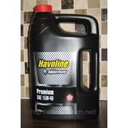 Минеральное масло Texaco Havoline Premium 15W-40, 5 литров
