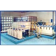 Комплекс оборудования для очистки сточных вод гальванического производства
