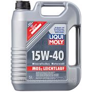 Минеральное моторное масло Liqui Moly (Ликви Моли) MoS2 Leichtlauf 15W-40 5л.