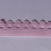Резинка ажурная М-010, розовая, OR_1028/м фото