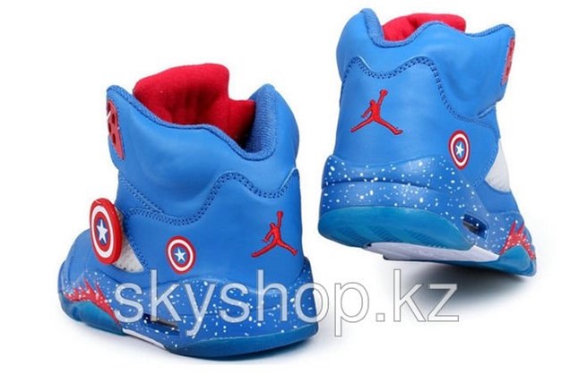 Nike Air Jordan 5 V Retro Captain America 40 47 JV07 Skyshop Bizorg.su