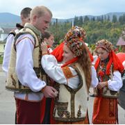 Гуцульская свадьба в Космаче фото