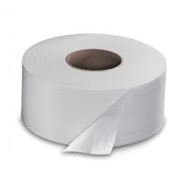 Туалетная бумага двухслойная Lux Джамбо целлюлозная 2-слойная 105м фото