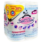 Бумажные полотенца “Декор“ ТМ Best Clean фото
