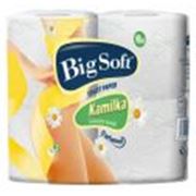 Туалетная бумага Big Soft Kamilka 3 слоя 160 отрывов