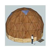 Строительство каркасно-щитовых домов сферической формы купольных домов круглых домов