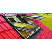 Окно мансардное средне-поворотное FAKRO FTS-V (550х780) фото