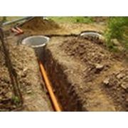 Монтаж наружной канализации, монтаж канализации и водоснабжения, наружная канализация пвх фото