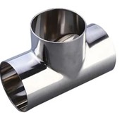 Тройник нержавеющий, Ду219х12, Размер 1: 76.1х2, Марка: AISI 304L фото