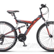 Велосипед Stels Focus MD 21-sp 26“, 18“, чёрный/красный, арт. V010 фотография