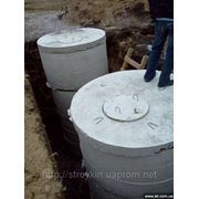 Монтаж железобетонных колец септик канализация в Одессе