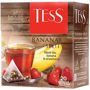 Чай черный в пирамидках Tess Banana Split 20 шт * 1,8г фото