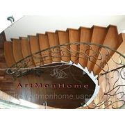 Лестницы бетонные монолитные - проект изготовление под заказ Кременчуг фото