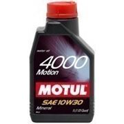 Моторное масло Motul 4000 Motion 10w-30 2л. купить моторное масло фотография