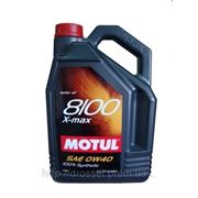 Синтетическое моторное масло Motul 8100 X-Max 0W-40 5л (1л) фотография