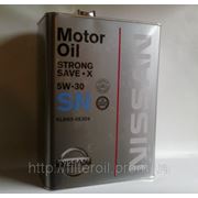 Масло моторное Nissan Strong Save X SN 5W30 4лит. (банка)