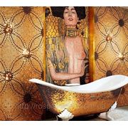 Мозаичное панно в ванную комнату Донецк фотография