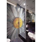 Красивое мозаичное панно в ванную