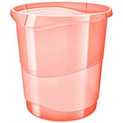 Корзина для мусора Esselte Colour Ice, 14 л, абрикосовый фото