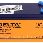 Аккумуляторная батарея DELTA DTM 1207 6СТ7.2 фотография