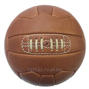 Мяч “Ретро“ из натуральной кожи фотография