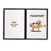 Обложка на паспорт “Cat-Dog“ фото