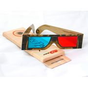 3D очки анаглиф с логотипом заказчика в упаковке фото