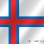 Флаг национальный Фарерские острова фотография