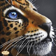 Рисунок на ткани для вышивания бисером “Преданность. Тигр“ ТА-019 фотография