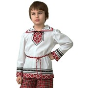 Карнавальный костюм Батик Рубашка вышиванка детская, 36 (146 см) фото