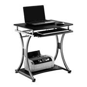 Компьютерный стол, Deluxe, DLFT-328S, Classic, МДФ, 70*76*55 см, Венге, Полка для клавиатуры 03318 фото