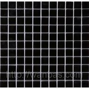 Черная стеклянная мозаика B 066 фотография