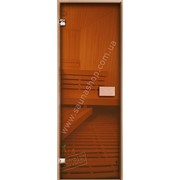 Стеклянные двери для саун и бань VALTE 630*1730мм. фото