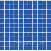 Синяя Китайская мозаика прозрачное стекло B 021 фотография