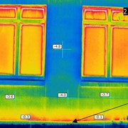 Термография зданий тепловизором