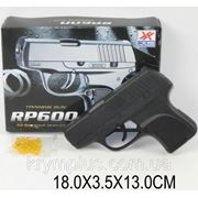 Пистолет RP600 (812752) с пульками,в кор. 18*13*3,5см фото