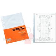 Файл-конверт А4+ Delta 30 мкр.прозрачный&sbquo; бюджет 100 шт (38223)