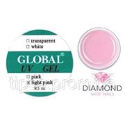 Гель Global UV Gel Light Pink прозрачно розовый 56 мл фотография