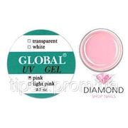 Гель Global UV Gel Pink розовый 14 мл фотография