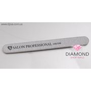Пилка Salon Professional granite series серая узкая 100/100 фотография