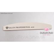 Пилка Salon Professional diamond series белая лодка 80/80 фото