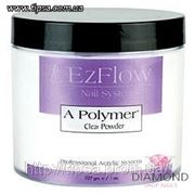 Акриловая пудра EzFlow A-Polymer® Clear Acrylic Powder прозрачная 227 г фотография