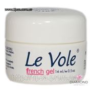Гель Le Vole Extreme White French Gel экстра-белый для французского маникюра 14 мл фотография