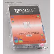 Типсы прозрачные Salon Professional Fancy Curved Clear - 100 шт фотография