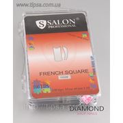 Типсы прозрачные Salon Professional French Square Clear - 100 шт фотография