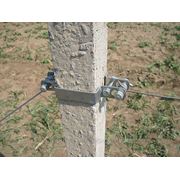 Хомут для крепления (натяжения) шпалерной проволоки и анкерного троса к крайнему столбу. фото