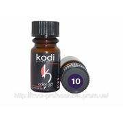 Цветной гель для дизайна 10мл №10 dark violet фото