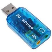 USB звуковая карта 3D Sound card 5.1 внешняя 000068