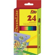 Набор цветных карандашей DreamLine 24 шт