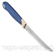 Нож кухонный Tramontina Multicolor 23527/215 12.7см, блистер, цена за 2 штуки фото